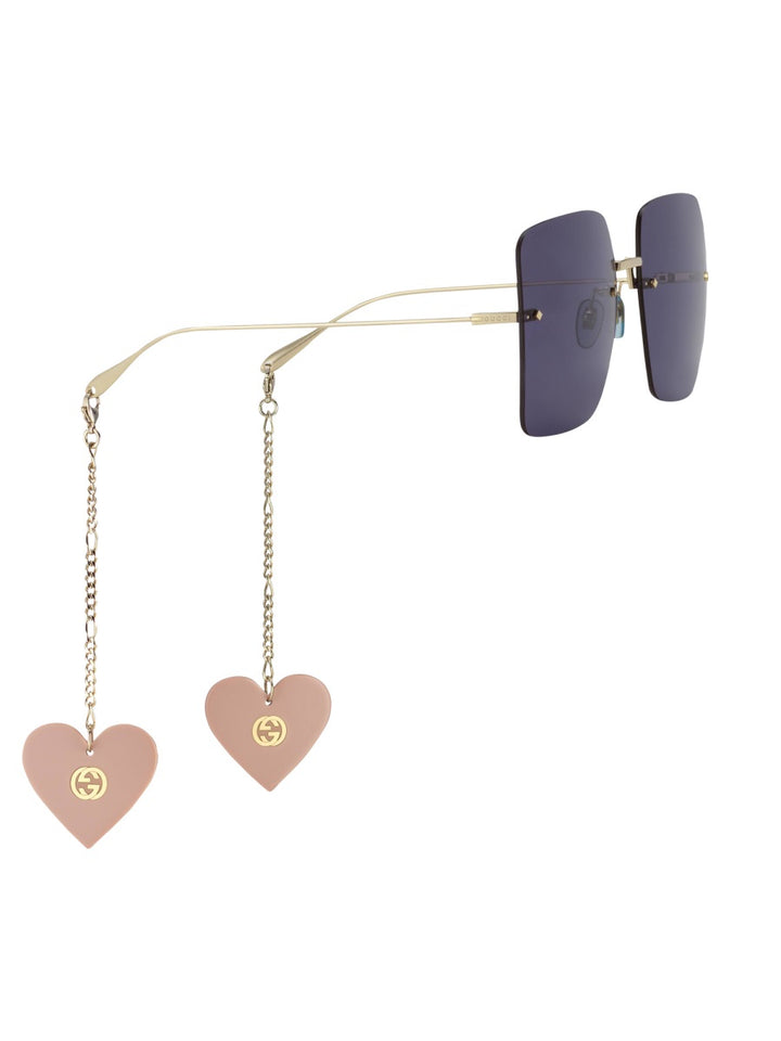Gucci Occhiali da Sole - Gold | f97ae6b5757fb8c968a205b95d439a08bf43de52