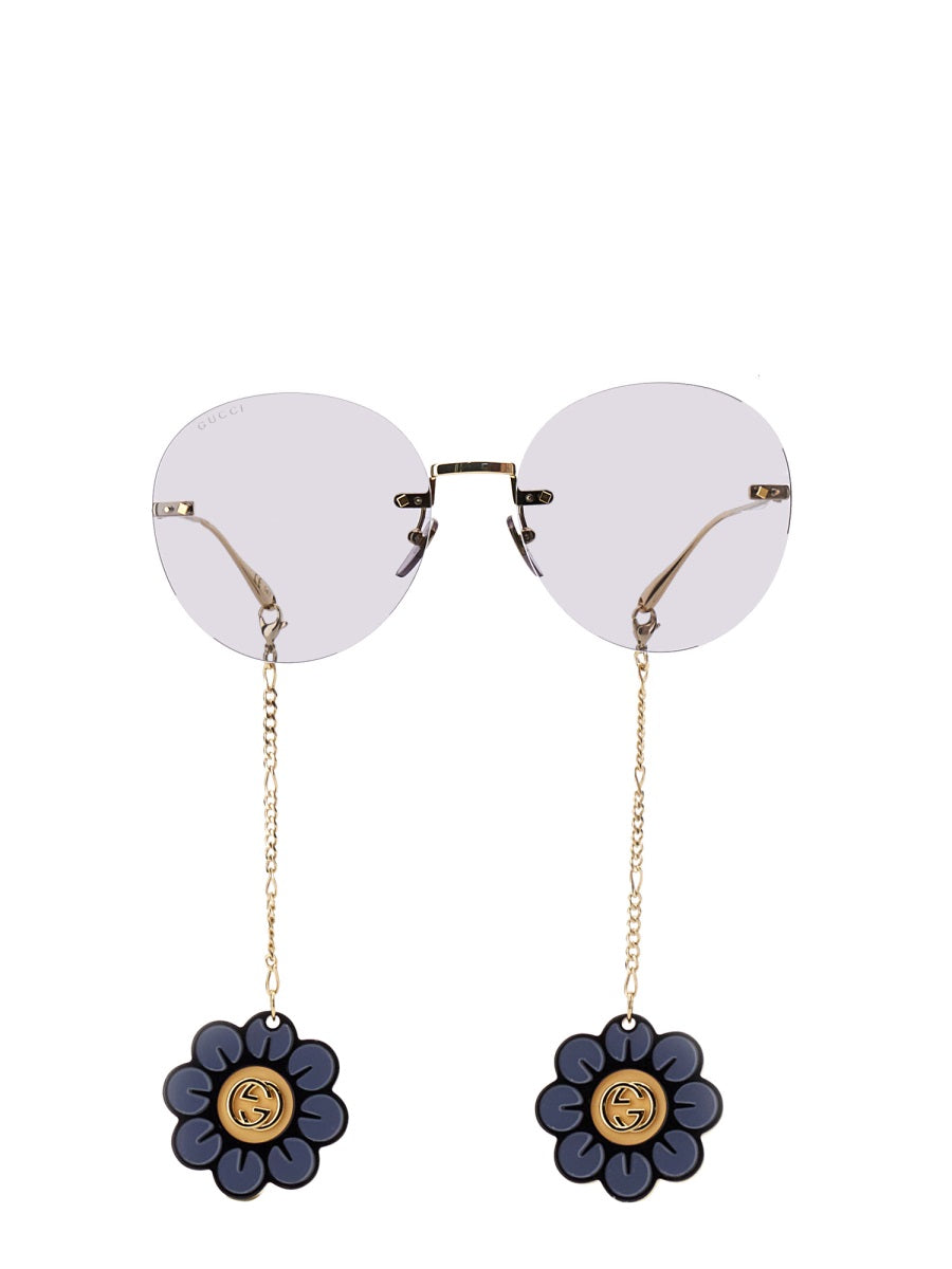 Gucci Occhiali da Sole - Gold | 7622d3e72da2b7a8806cb79237ec5530ccffe3ba