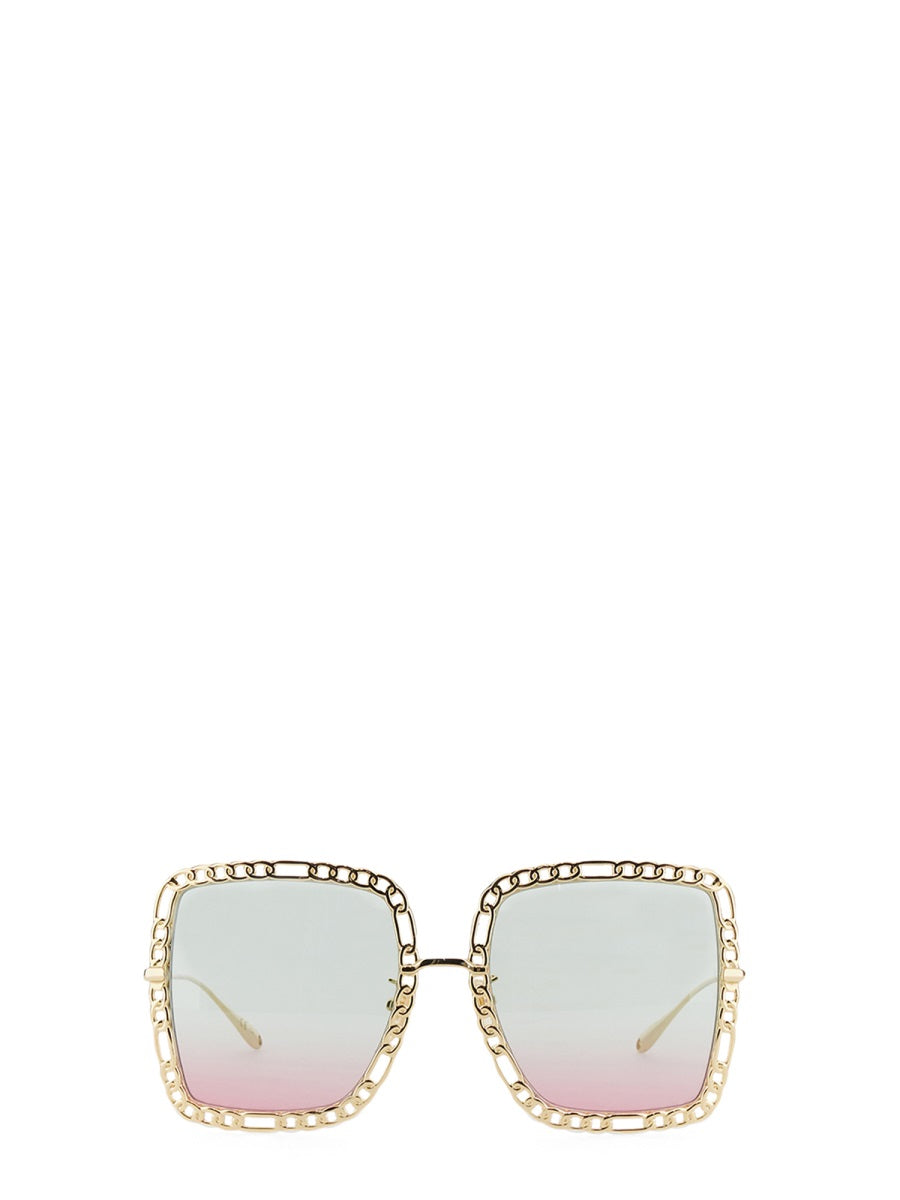 Gucci Occhiali da Sole - Gold | 1074f9ab2f0af17aa99569e06ad4cc76f6ac8439