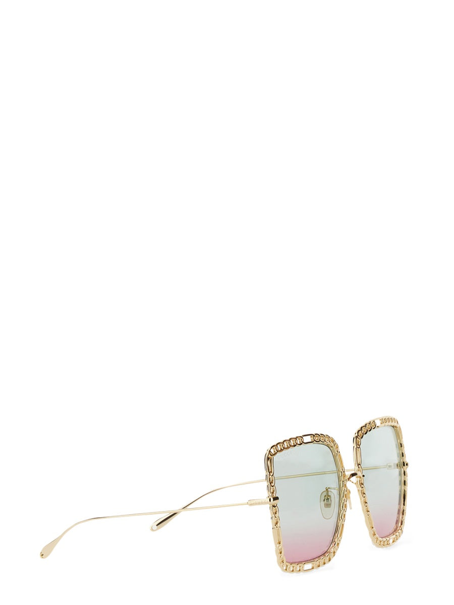 Gucci Occhiali da Sole - Gold | 7c65ca5d63135a90cfae713cf5706f506911dbed
