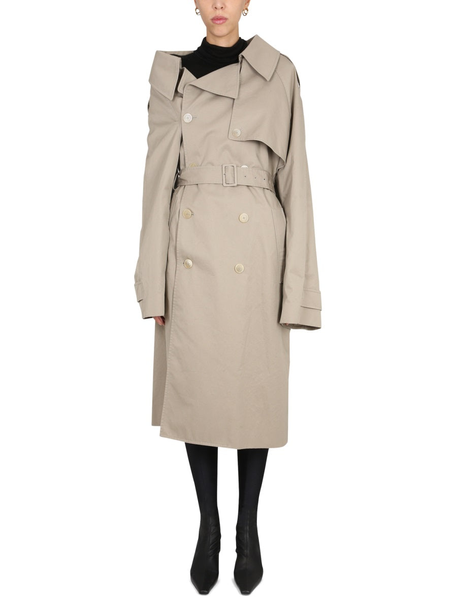 Balenciaga Trench e Impermeabili - Beige | 35340d466548e6d5675ede01624ca4b0b6f46b5a