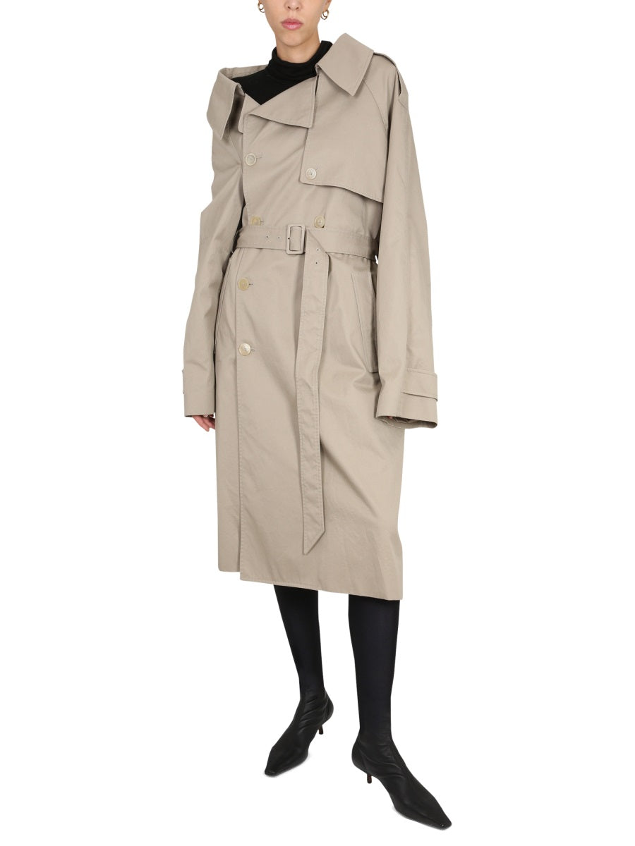 Balenciaga Trench e Impermeabili - Beige | cb0cb587f0a83cf9192f150d9fe4fe31ca558633