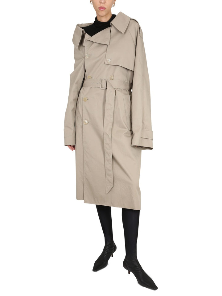 Balenciaga Trench e Impermeabili - Beige | cb0cb587f0a83cf9192f150d9fe4fe31ca558633