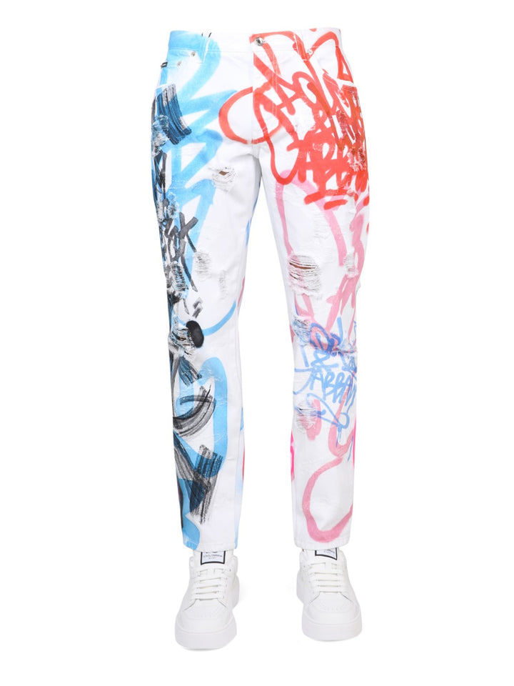 Dolce & Gabbana Pantaloni - Multicolour | 110e9c34d6c0320029673e944d6bca50165e4271