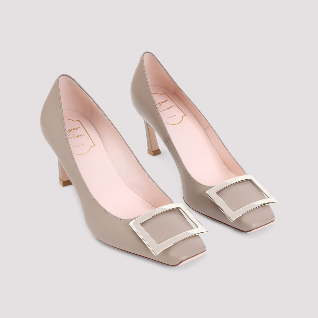 Roger Vivier Decollete - Nude & Neutrals | 88cf684f58f35ebe368d90a4e49f71e21e7c2571