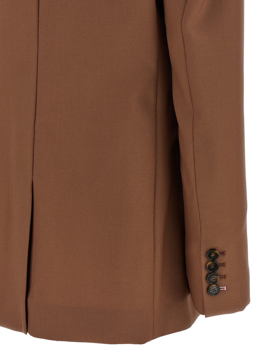Stella Mccartney Single-Breasted Wool Blazer BlazerS - Marrone | c3e3f2a1575718e28e13f84e96f606b64c209b7f
