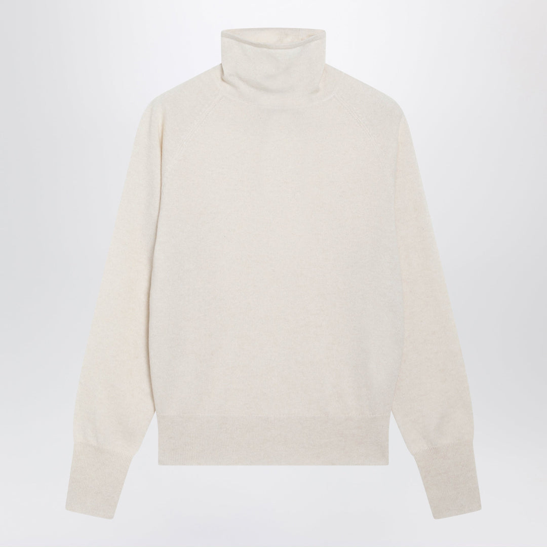 Almada Label Vanilla Farra Turtleneck Sweater In Cashmere