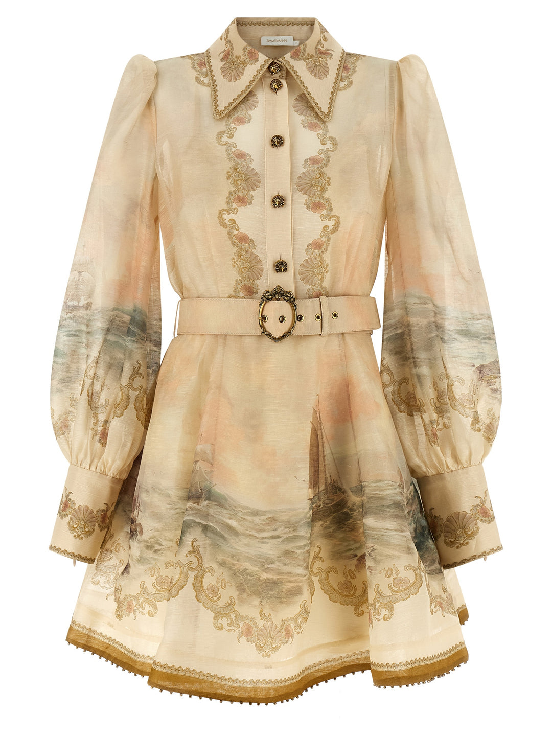 Zimmermann Rebellion Marine Abiti - Beige | d3c390f6ba985773106e24c627adb1f3d55324ff
