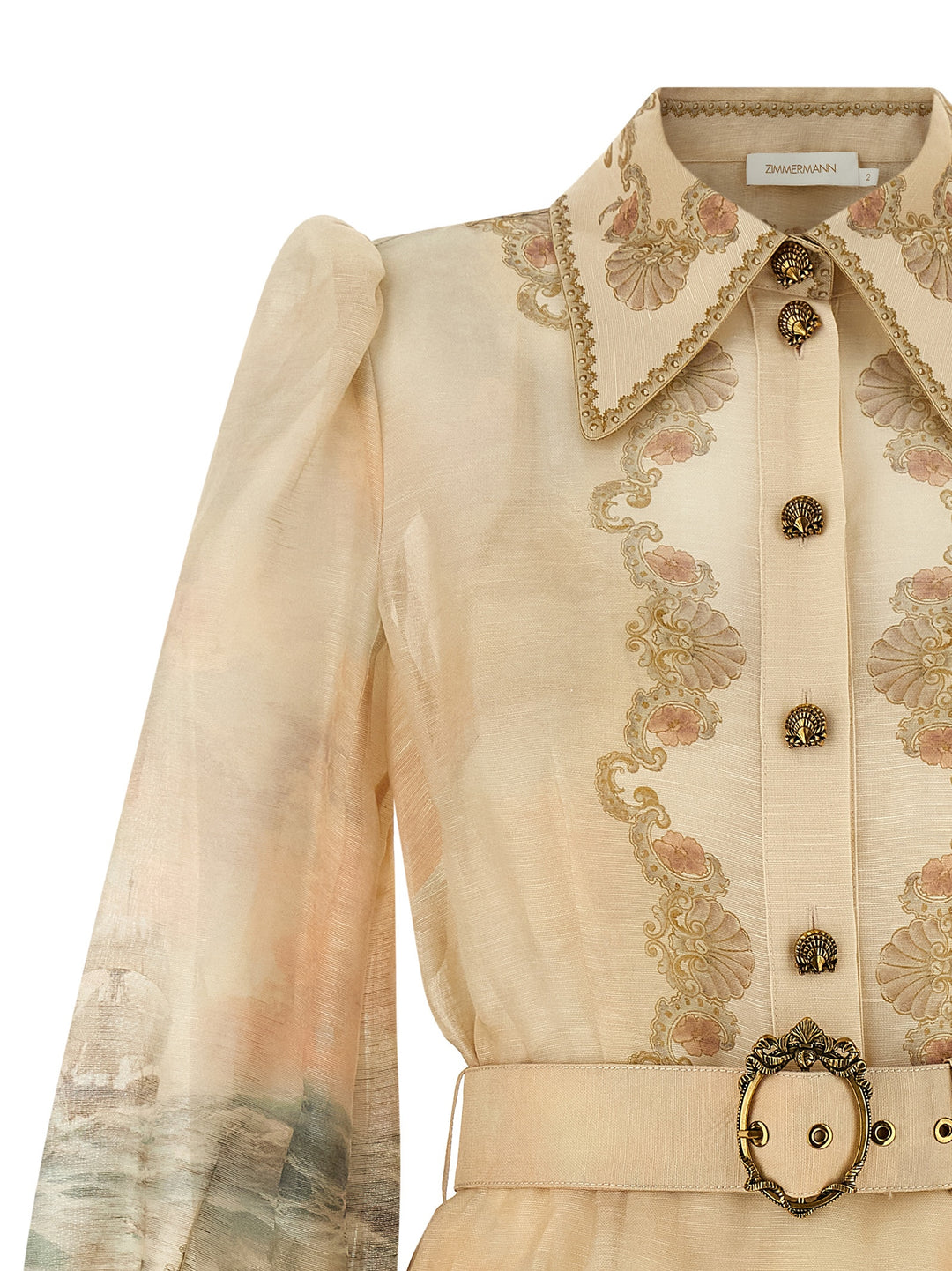 Zimmermann Rebellion Marine Abiti - Beige | af43ba8eb13fc0f96a5668c7b3410bb8117e0310