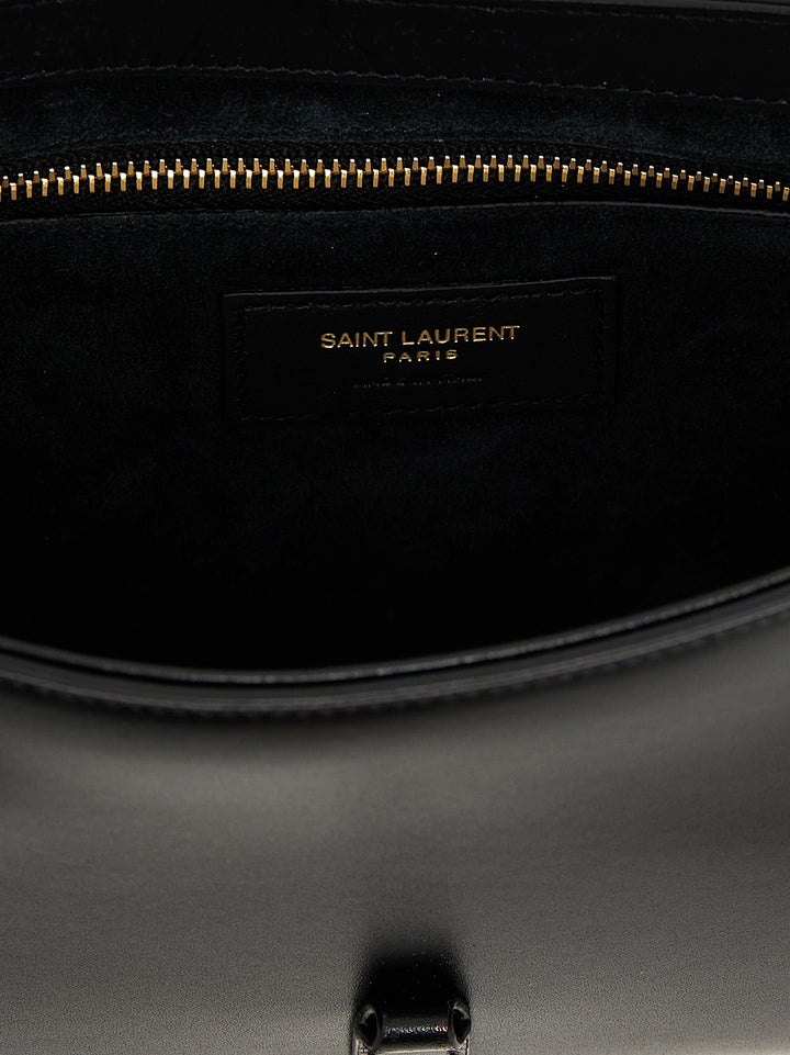 Saint Laurent Hobo Le 5 À 7 Borse a Spalla e Tracolla - Nero | f86e615a13d7c97b5bed8c67d00486092d2ef75f