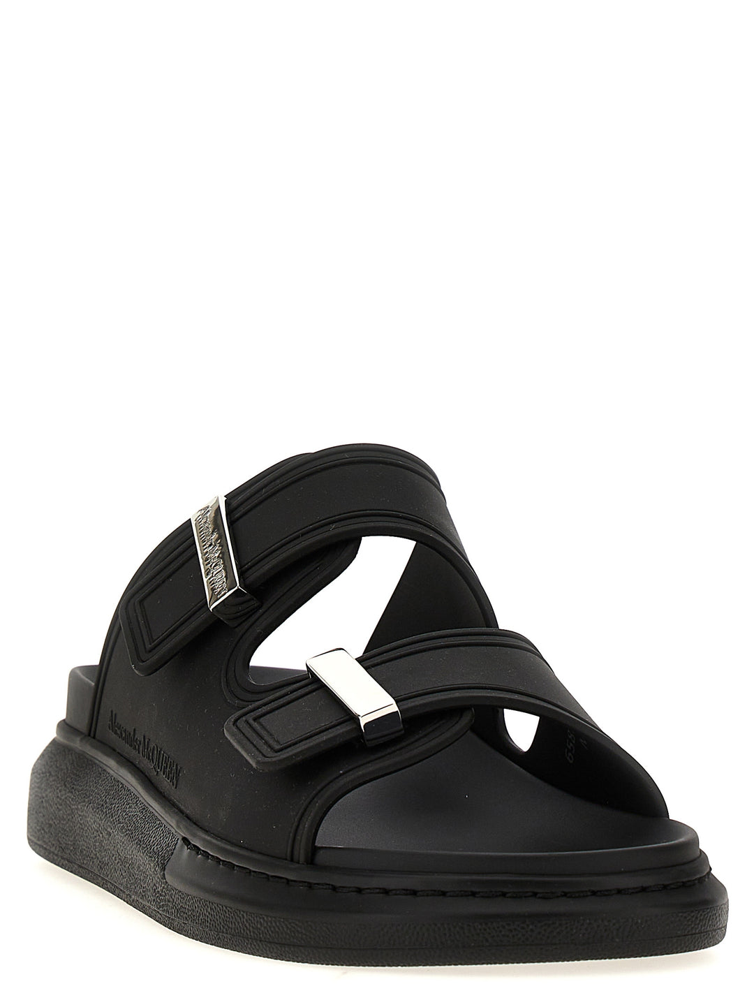 Mcqueen Rubber Sandali - Nero | a4fdd830bae076aee38024b3d8a0f7d66fc5d28b