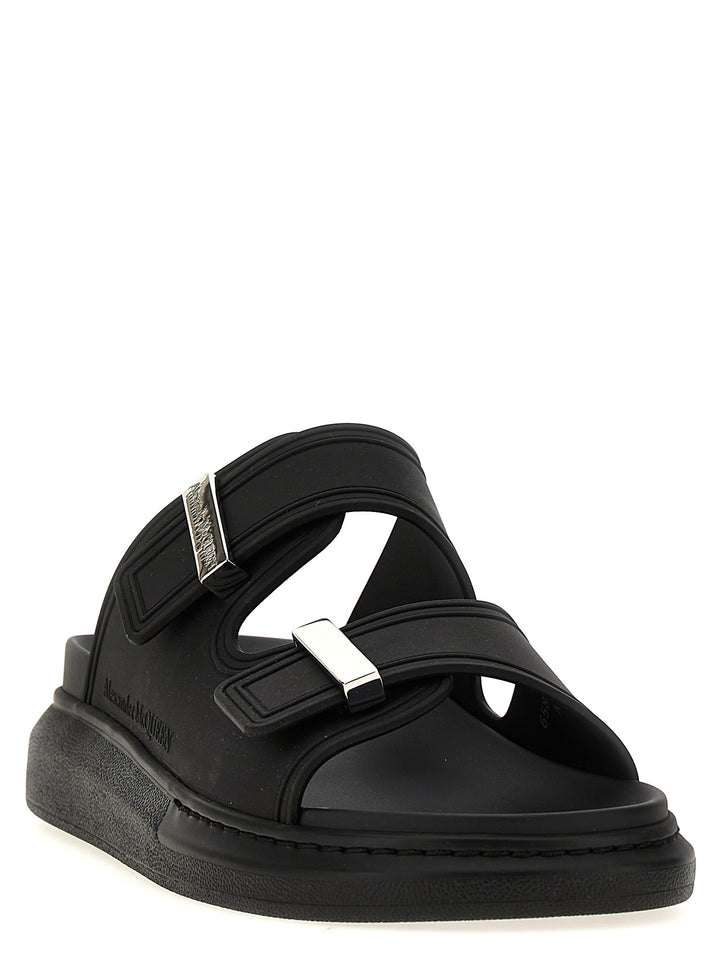 Mcqueen Rubber Sandali - Nero | a4fdd830bae076aee38024b3d8a0f7d66fc5d28b