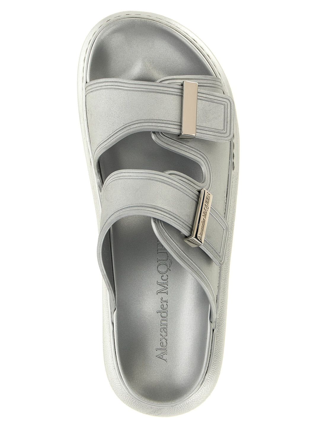 Mcqueen Hybrid Sandali - Silver | b8580421be1945b4e8516deed6c84e5570e2035f