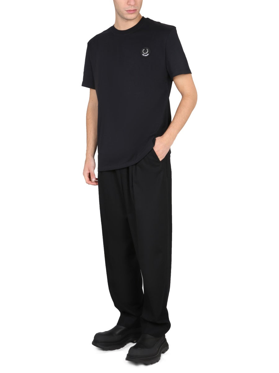 Fred Perry x Raf Simons T shirt - Nero | Wanan Luxury