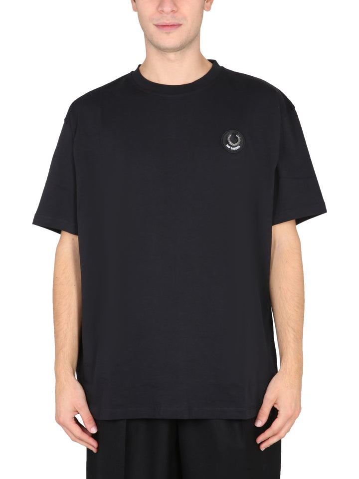 Fred Perry x Raf Simons T shirt - Nero | Wanan Luxury