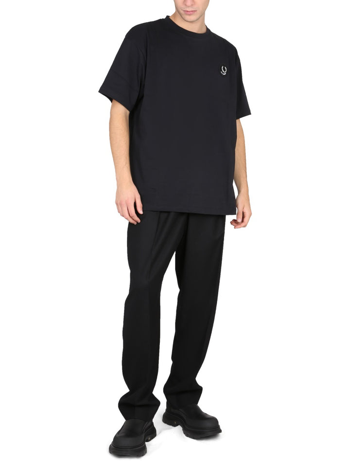 Fred Perry x Raf Simons T shirt - Nero | Wanan Luxury