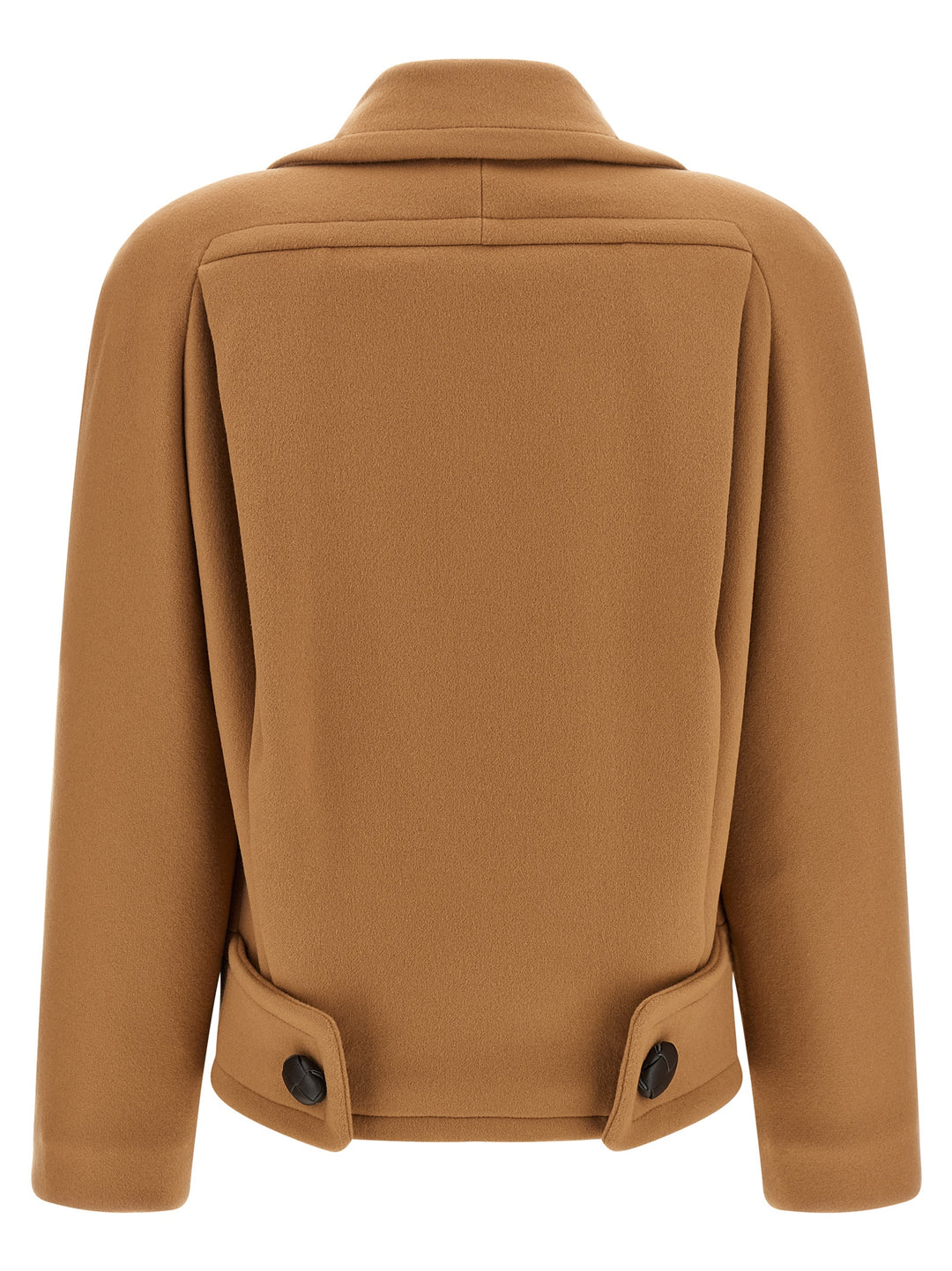 Stella Mccartney Double-Breasted Coat Trench e Impermeabili - Beige | 490efc70e35c00ecee3ef04b3f63229025df04ab