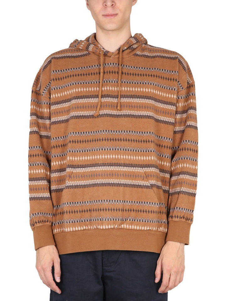 Universal Works Felpe - Brown | 99b867b8a49851eefa780db0ce9e2ad9734d2539