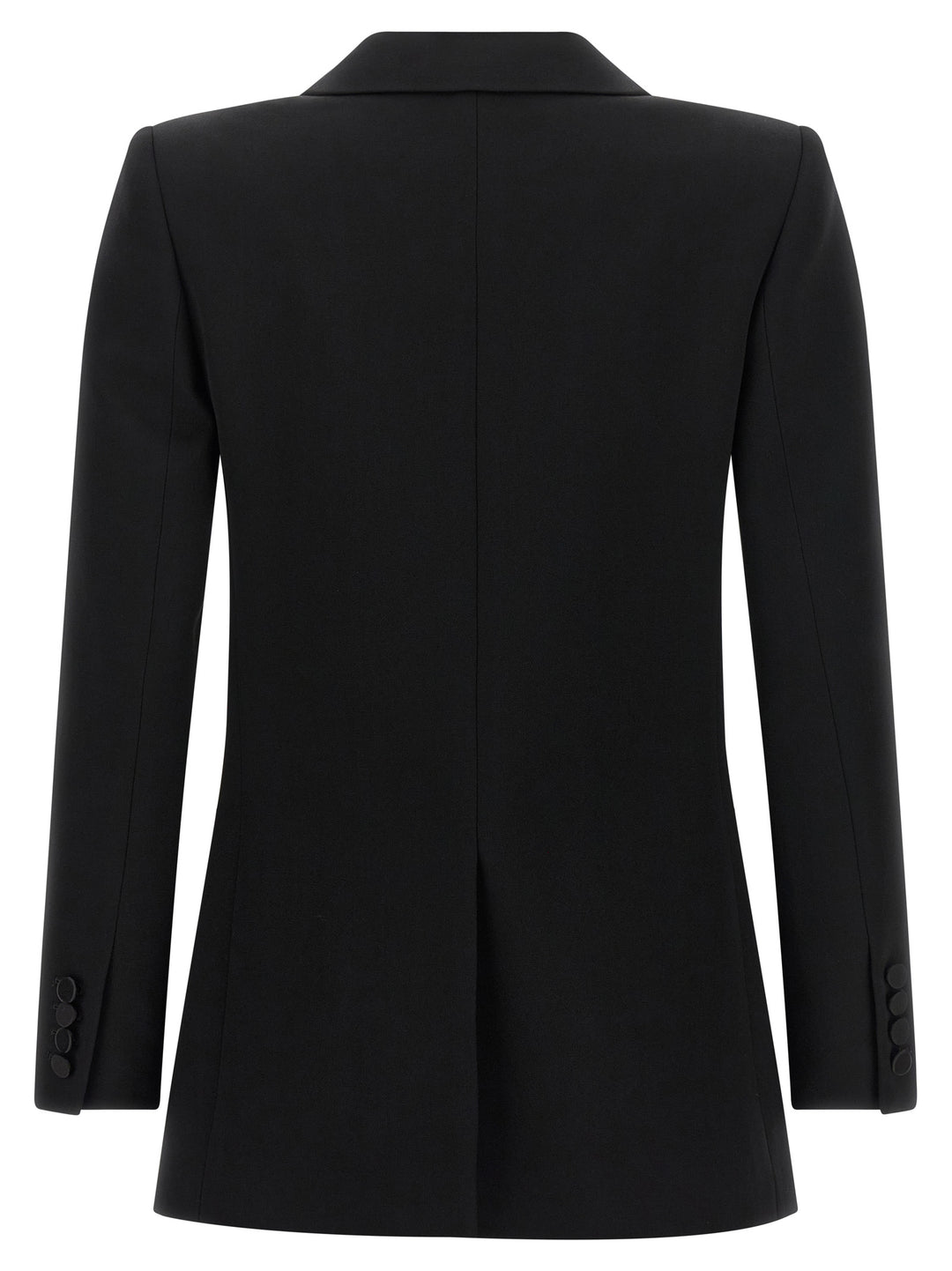 Saint Laurent Satin Lapel Blazer BlazerS - Nero | d6e08ee4d1e248c6ab412a17f0b6ae9b67894d27