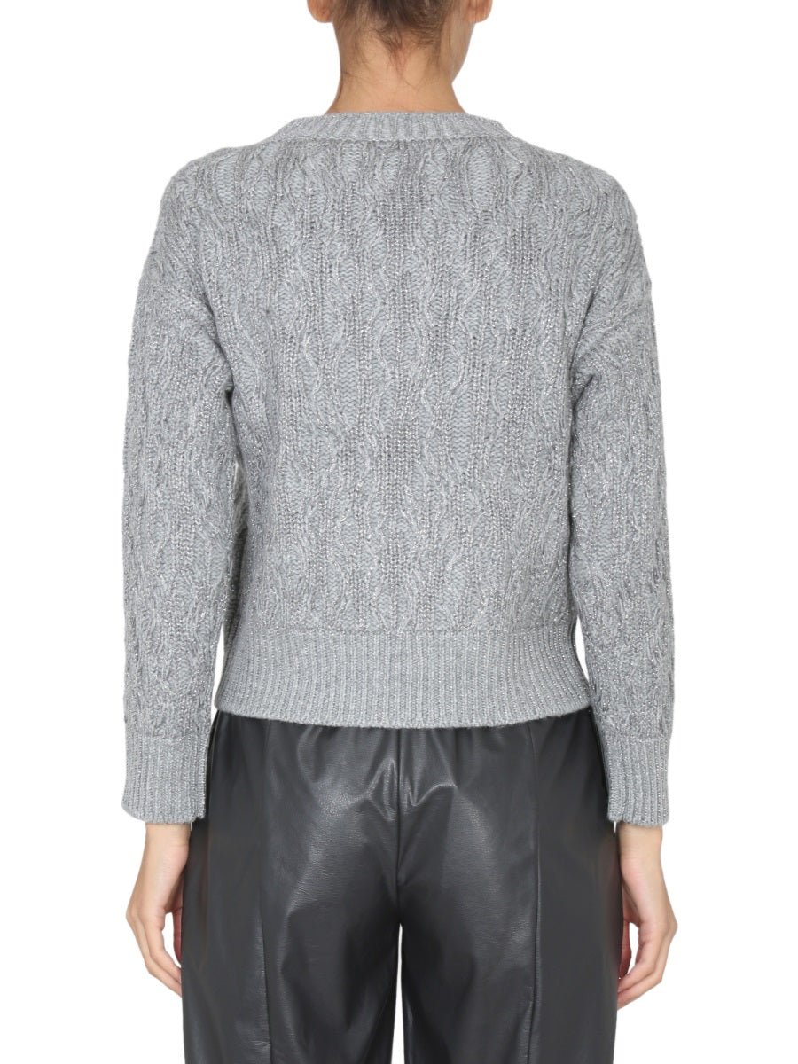 Fabiana Filippi Maglioni - Grey | 773456d96034131192adc9278da1655b2b344c4b