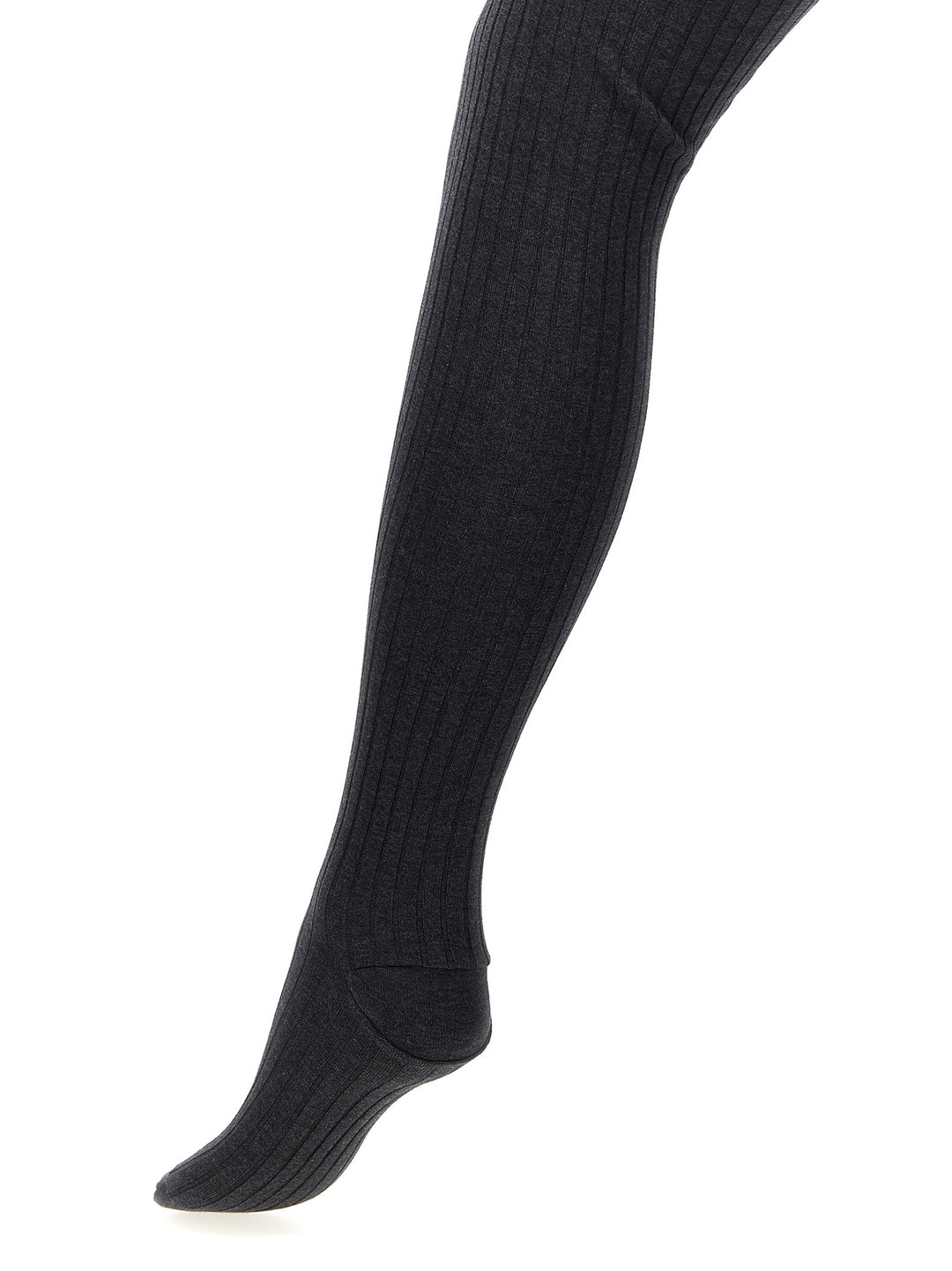 Prada Ribbed Tights Calzini - Grigio | 2bf856f979a835dbc75df938e6bf14eac26582a0
