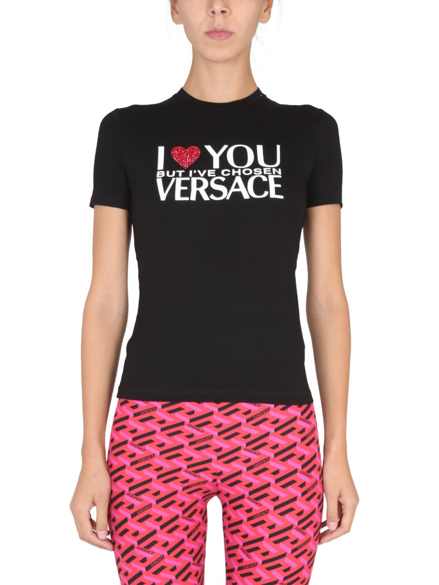 Versace T shirt - Nero | Wanan Luxury