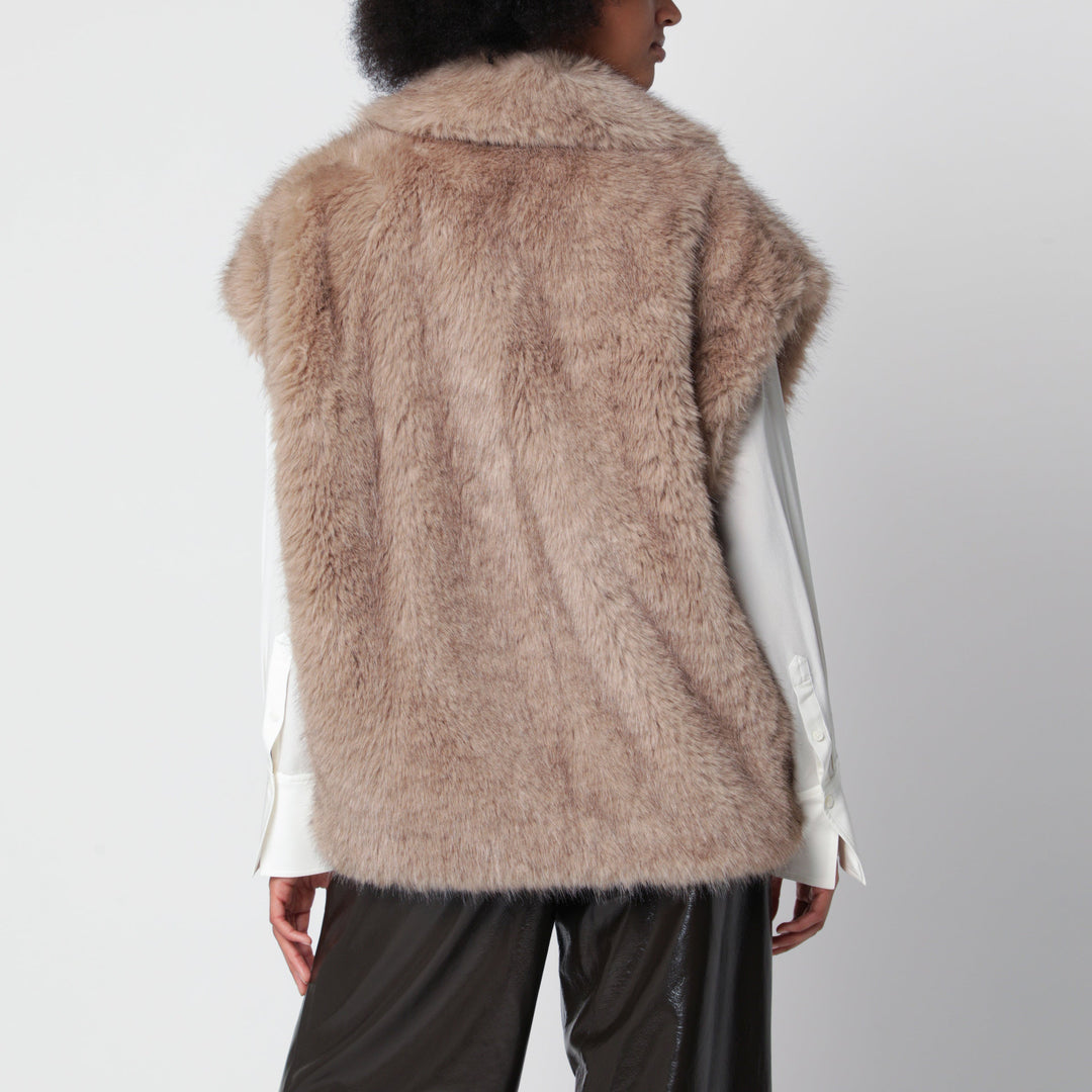 Stand Studio Vests - Beige | ba5c322c41a114268ca78501b91159296989fb36