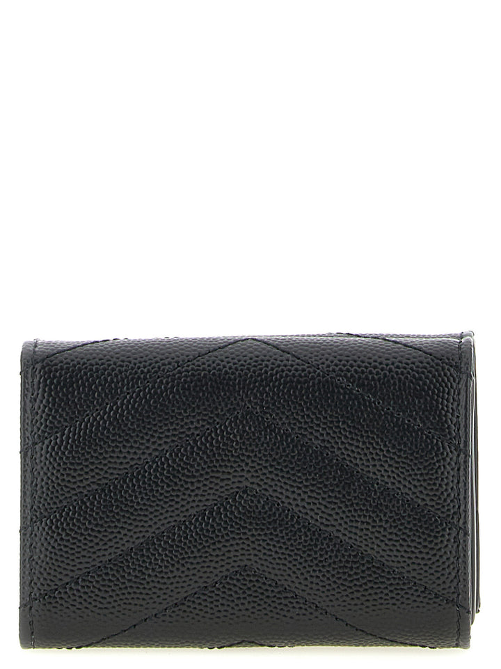 Saint Laurent Monogram Portafogli - Nero | 876e8957a9aa0372ae07a67d555e3895b595de0f