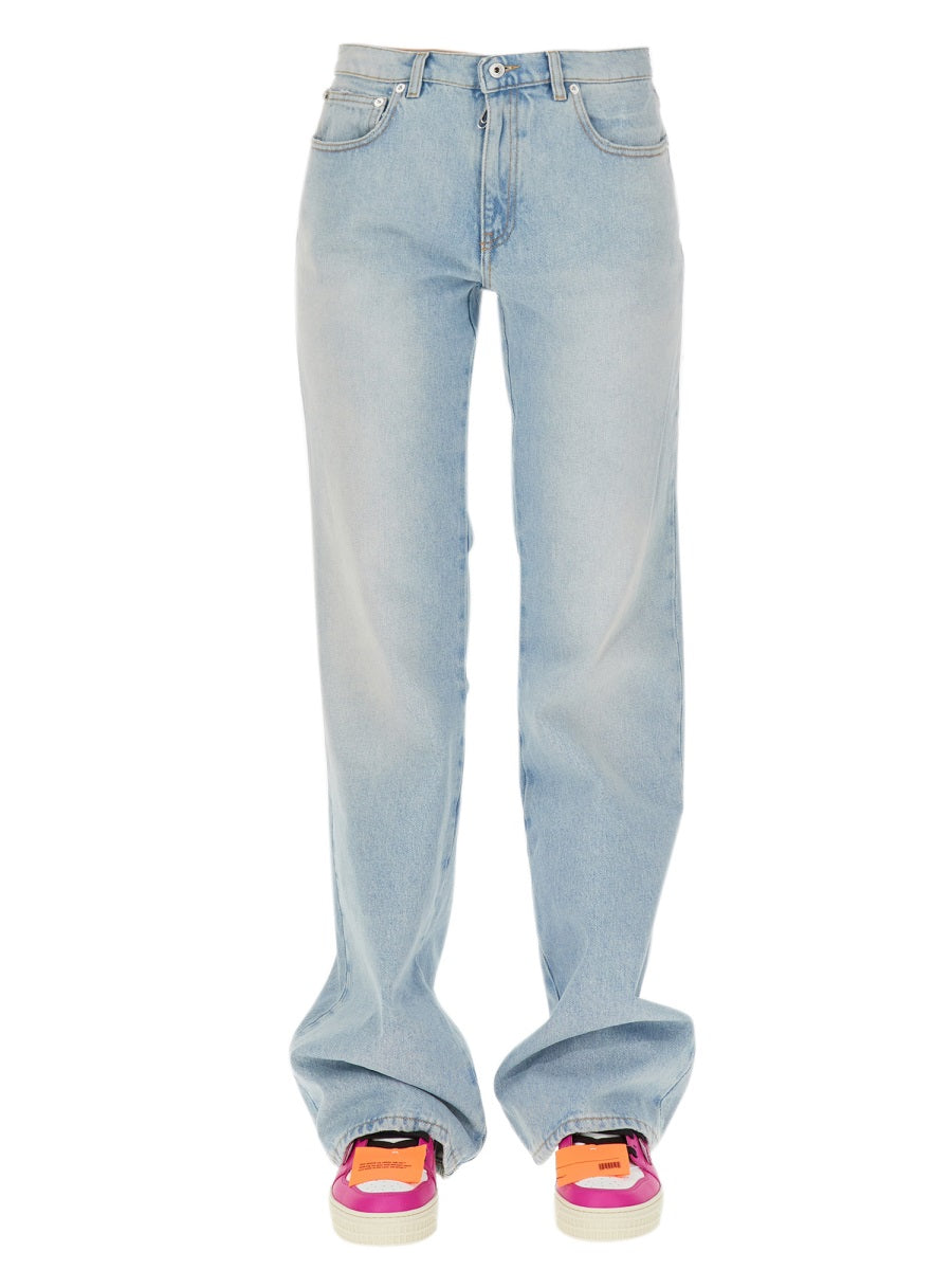 Off-White Jeans - Blu | Wanan Luxury