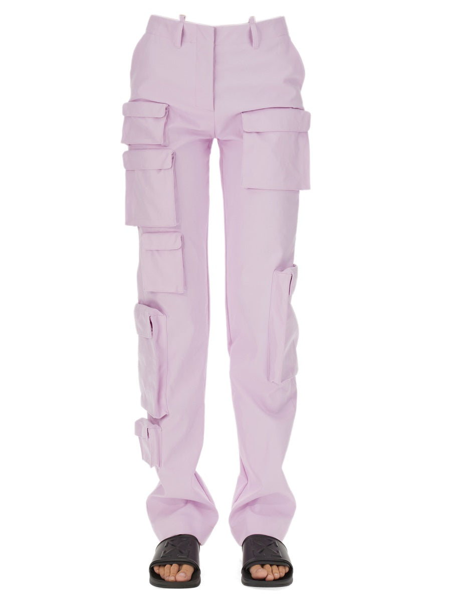 Off-White Pantaloni - Lilla | Wanan Luxury