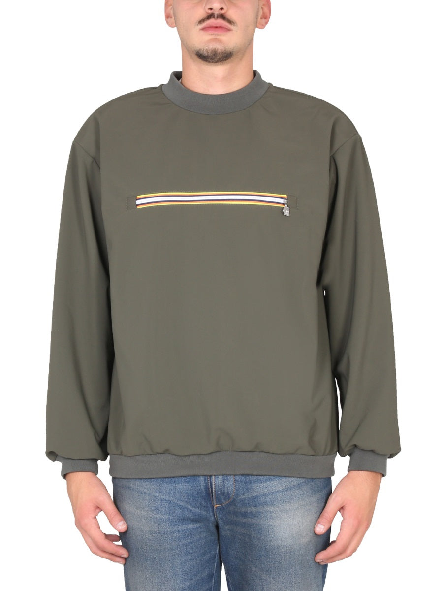 K-Way Felpe - Green | 9516450cc635ed28498bc86e4c105493f69e2eee