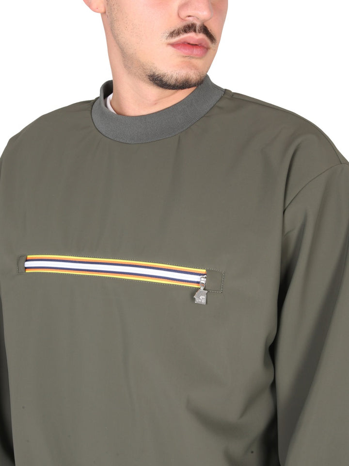 K-Way Felpe - Green | 7dac63a8e9d911be53375d7f3ee2fffb52958a24