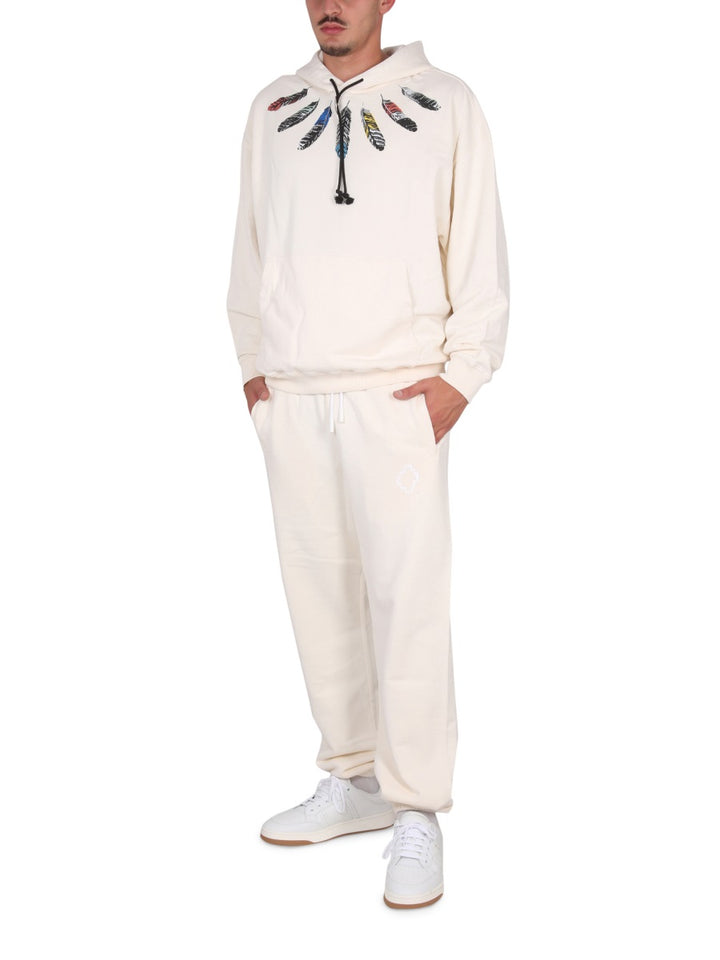 Marcelo Burlon Pantaloni - Neutro | Wanan Luxury