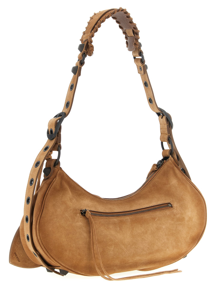 Balenciaga Le Cagole S Borse a Spalla e Tracolla - Marrone | 93a48625d9fdb29d36b2ae36f65c74f8076a3d1b