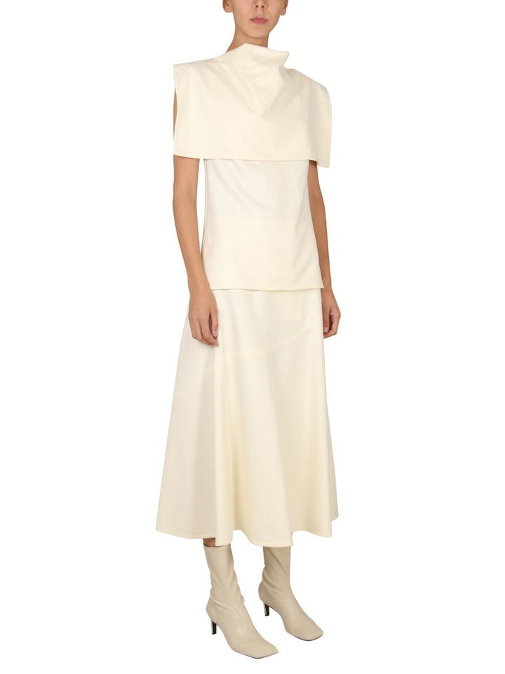 Jil Sander Top - Bianco | Wanan Luxury