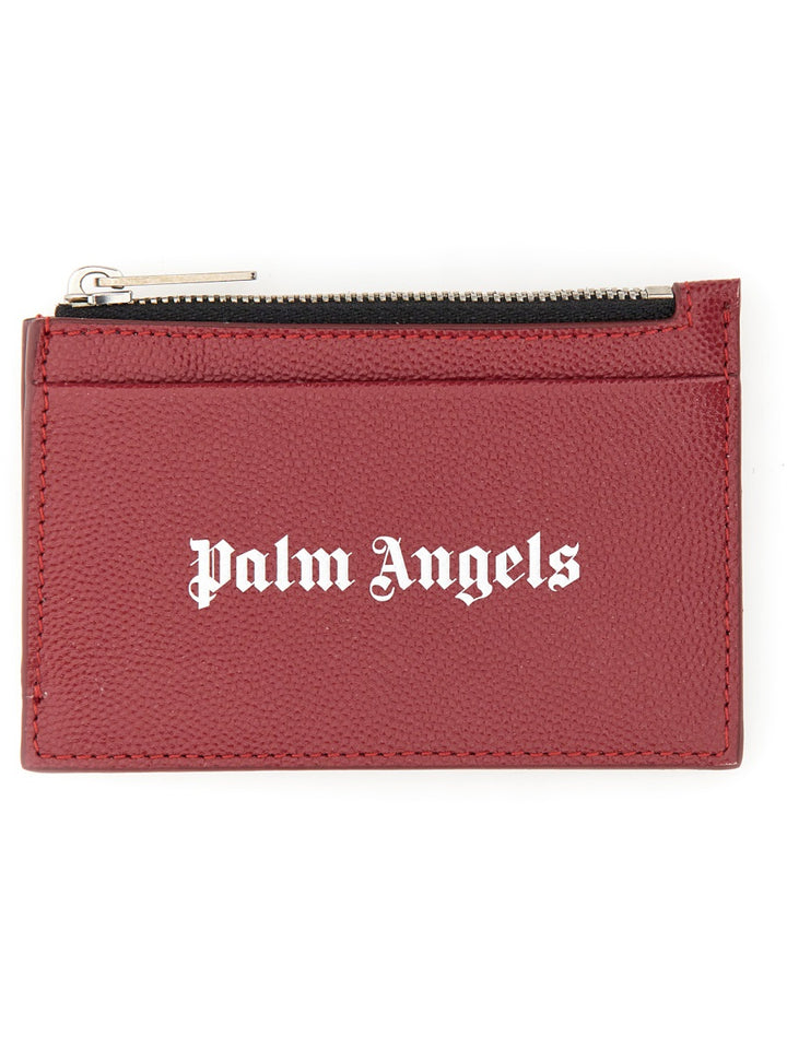 Palm Angels Portafogli e Portacarte - Bordeaux | Wanan Luxury