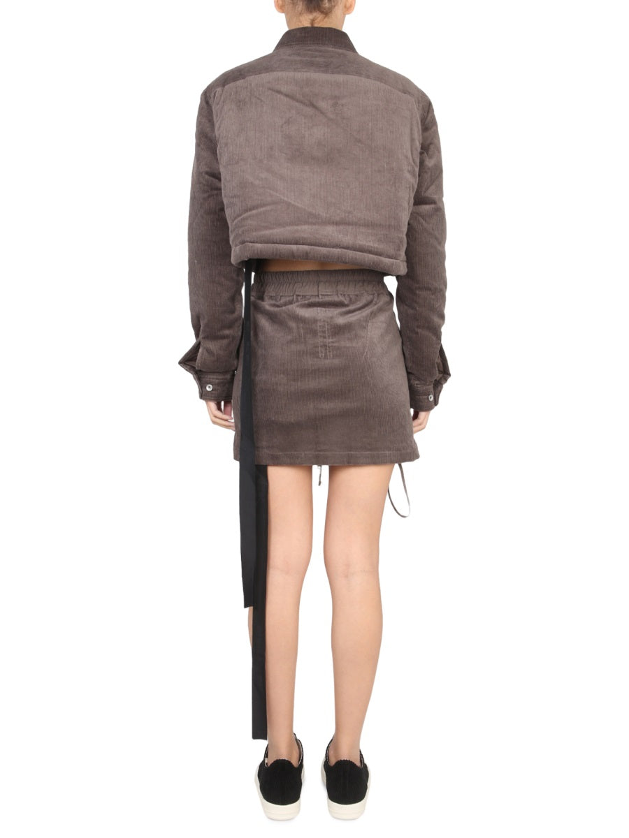 Rick Owens X Drkshdw Giacche - Dove | bfeed8008a77ffe8cbebb1391d36b411cea4316d