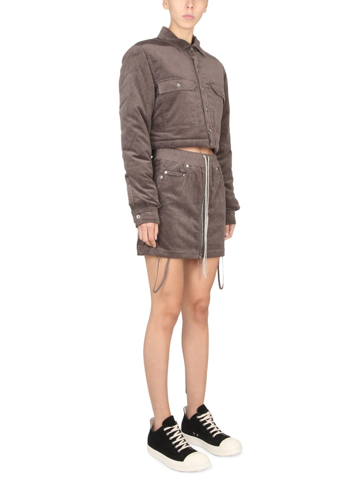 Rick Owens X Drkshdw Giacche - Dove | 12a0c239ba13983147f1d6f004838b296d9ec15f