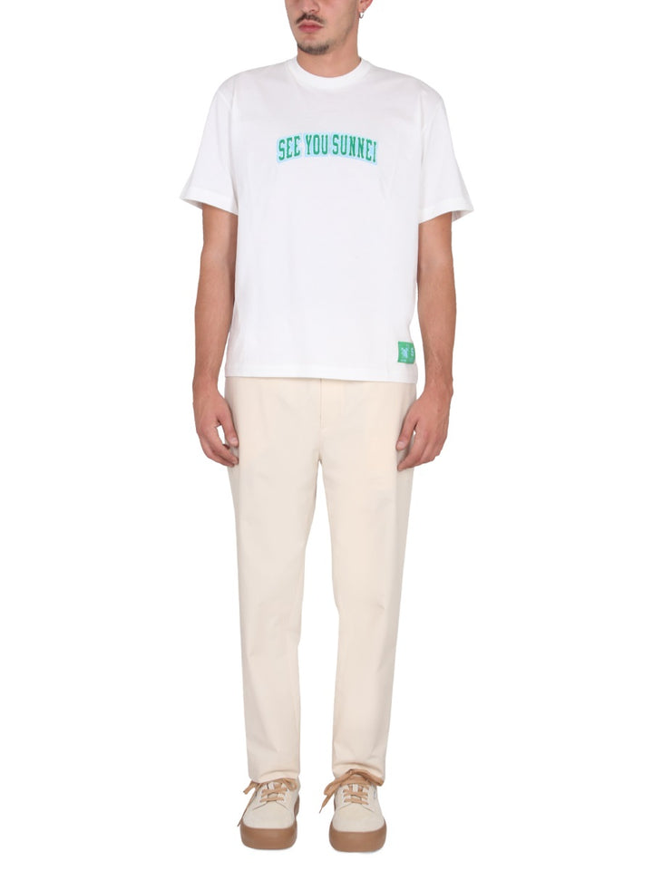 Sunnei T shirt - Bianco | Wanan Luxury