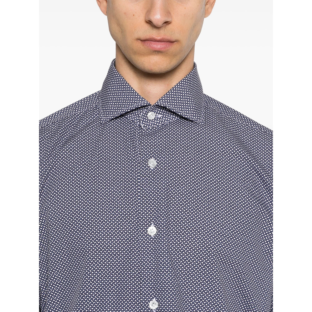 Barba Napoli Camicie - Blu, Bianco | ac9e2a86ca178073085fc8594765422c53a87142