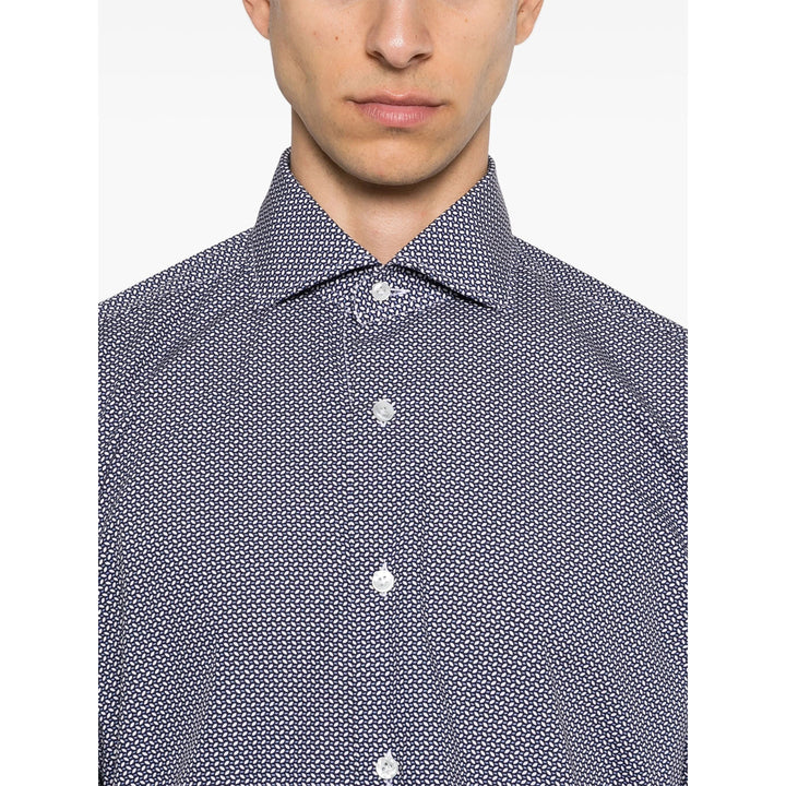 Barba Napoli Camicie - Blu, Bianco | ac9e2a86ca178073085fc8594765422c53a87142