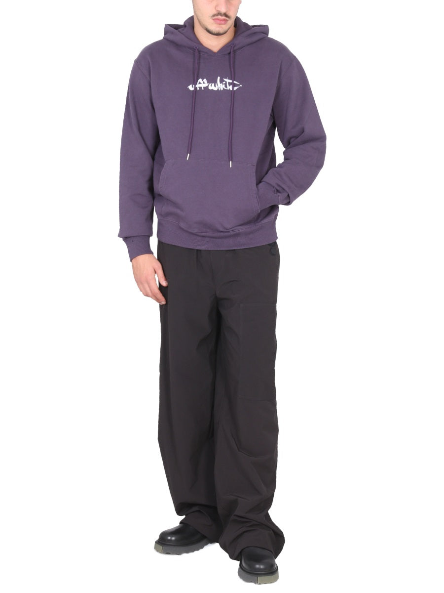 Off-White Pantaloni - Nero | Wanan Luxury