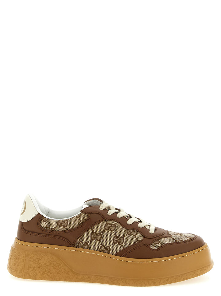 Gucci Gg Sneakers - Marrone | c0f3e87081654ad184a5304fe27ab60e47e4af87