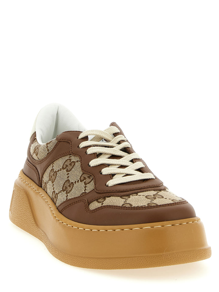 Gucci Gg Sneakers - Marrone | 7579469fe88b753ca6b2b72e9be78175c05d1572