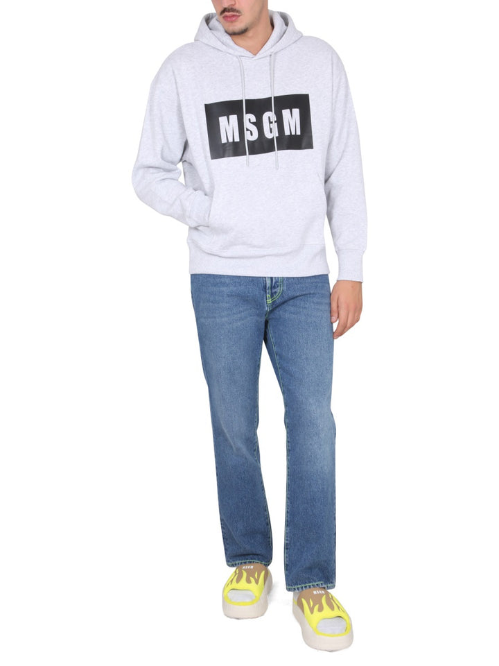 MSGM Felpe - Grigio | Wanan Luxury