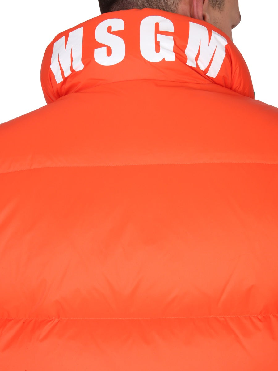 Msgm Gilet - Orange | 8213adb8283568c1ee26d61c039379244447c177
