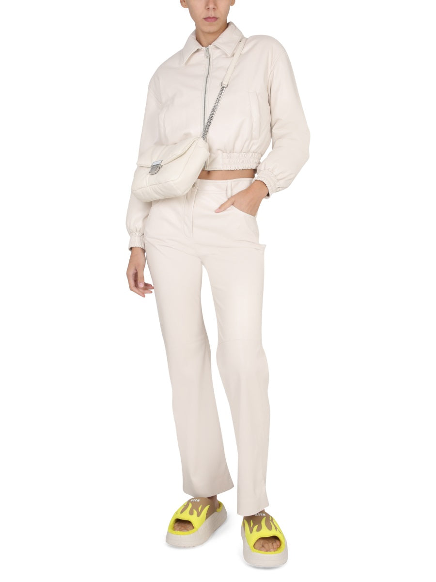 MSGM Pantaloni - Bianco | Wanan Luxury