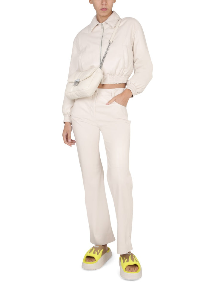 MSGM Pantaloni - Bianco | Wanan Luxury