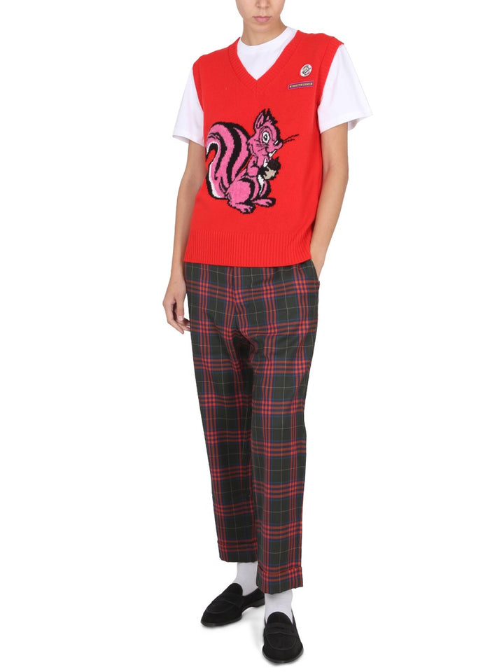 CORMIO Gilet - Rosso | Wanan Luxury