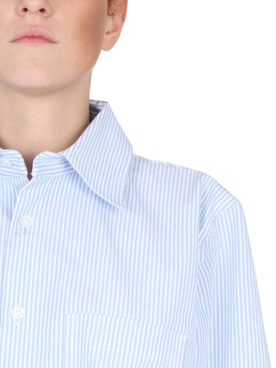 Bottega Veneta Camicie - Azure | 92f2439e67d28977008fe08452f635fed3902f05